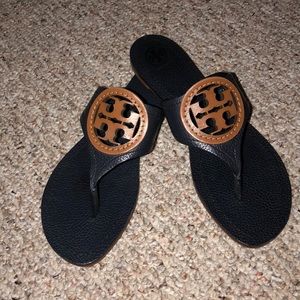 Tory Burch Navy Sandals - Size 9.5
